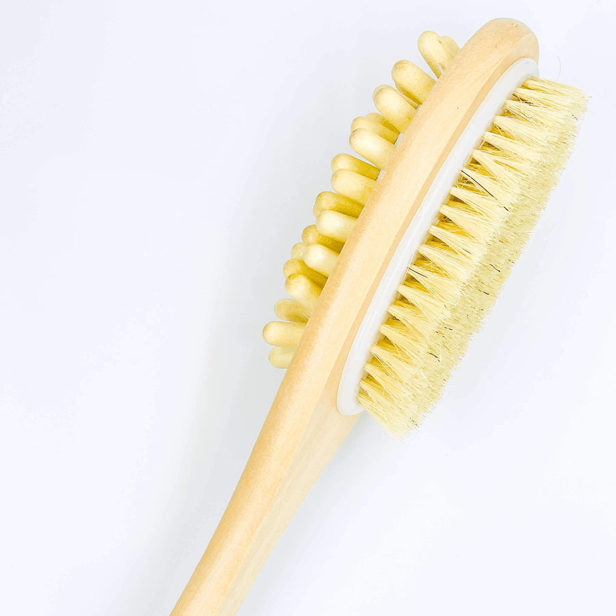 Natural Wood Body Brush